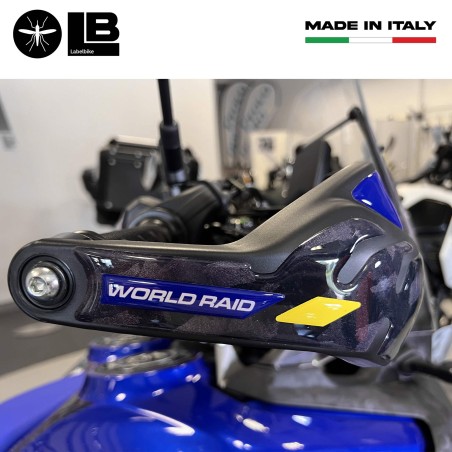Aufkleber 3D Handschützer Motorrad kompatibel mit Yamaha Tenere 700 World Raid