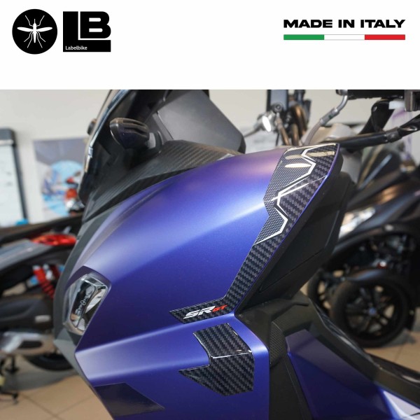 3D stickers fairing edge protectors compatible with Aprilia SR GT 125 and 200