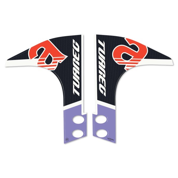 Stickers 3D Protecteurs de tige de selle compatibles avec Aprilia Tuareg Tagelmust 660