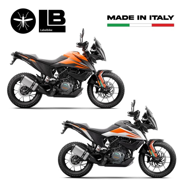 3D Seatpost Protector Stickers compatible with KTM 390 Adventure 2020-21