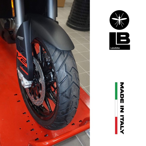 Stickers de protection de tige de selle 3D compatibles avec Ducati Multistrada V2 2022