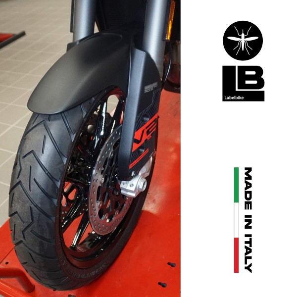 Pegatinas 3D Protectores de tija compatibles con la moto Ducati Multistrada V2s 2022