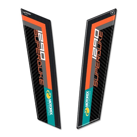 Protector de tija 3D adhesivo compatible con KTM 1290 Super Duke R 2021