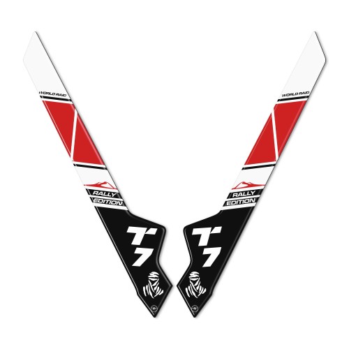 Protecteur de siège 3D compatible avec Yamaha Tenere 700 Rally Edition 2022 2