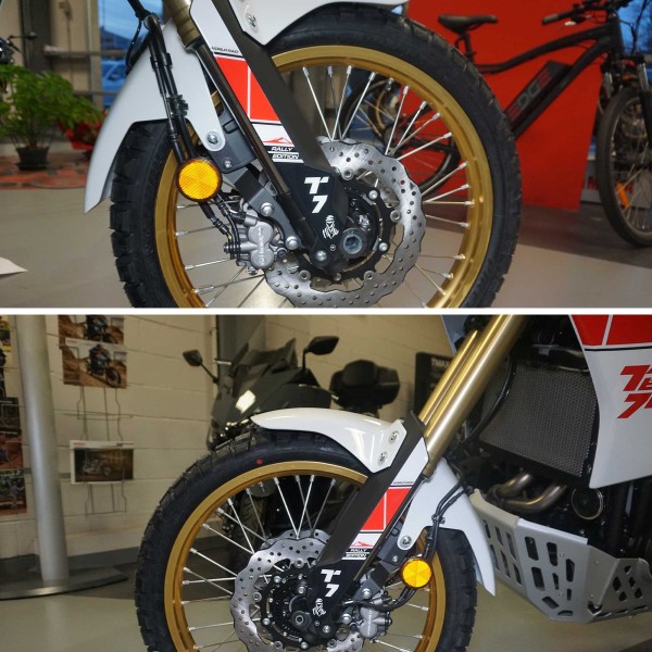 Protecteur de siège 3D compatible avec Yamaha Tenere 700 Rally Edition 2022