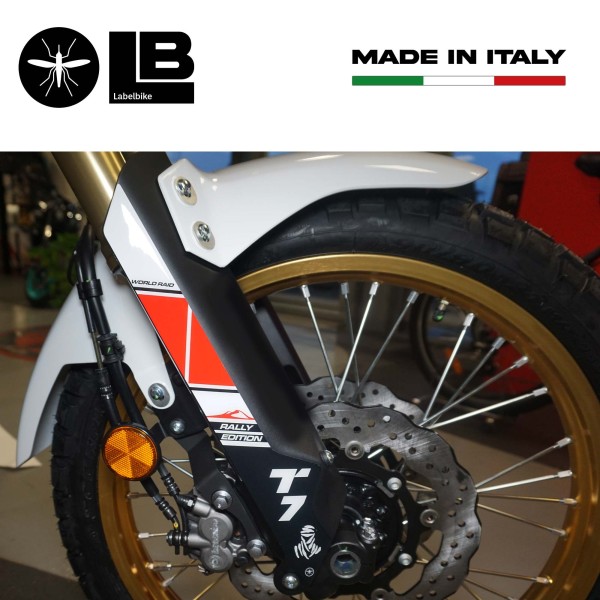 3D Seat Pad Protectors compatible with Yamaha Tenere 700 Rally Edition 2022