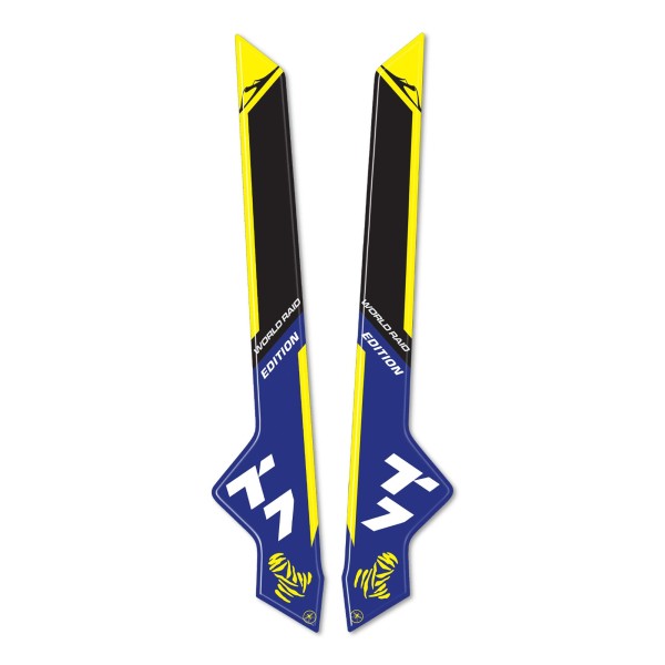 Stickers de protection de tige de selle 3D compatibles avec Yamaha Tenere 700 World Raid