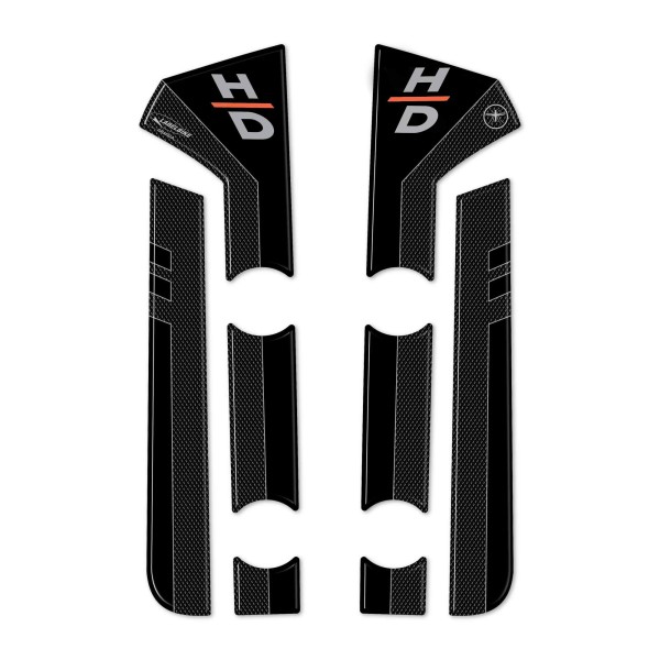 Pegatinas 3D Protectores de potencia de moto compatibles con Harley Davidson Pan America