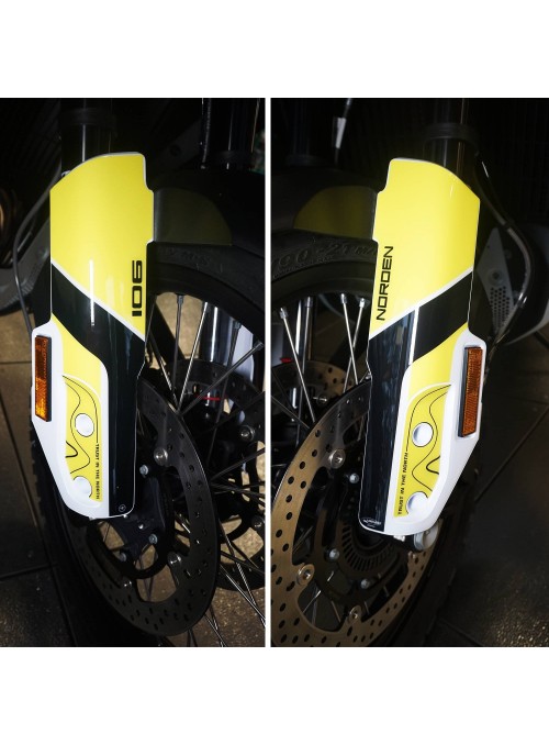 Adesivi 3D Protezioni Parasteli moto compatibili con Husqvarna Norden 901