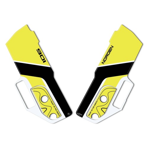 Stickers 3D Protecteurs de potence moto compatibles avec Husqvarna Norden 901 2