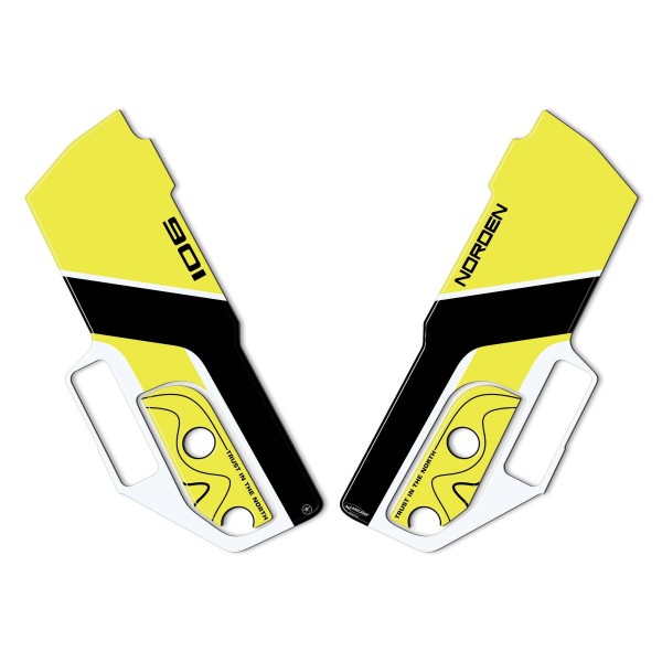 3D Stickers Motorcycle stem protectors compatible with Husqvarna Norden 901