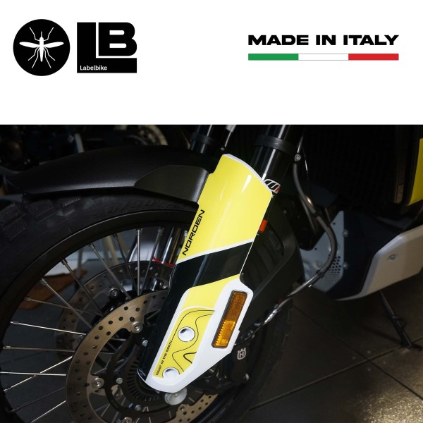 Pegatinas 3D Protectores de potencia de moto compatibles con Husqvarna Norden 901