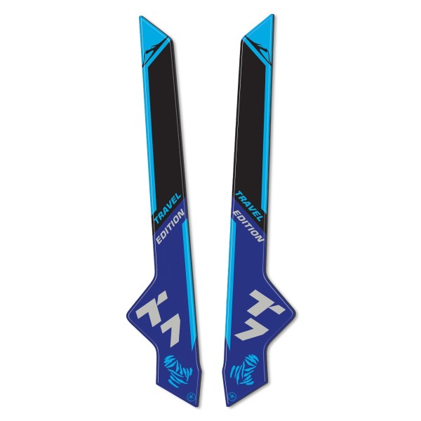 3D Stickers Motorcycle stem protectors compatible with Yamaha Tenere 700 2022