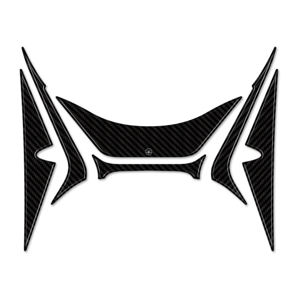 Stickers 3D Protecteurs de repose-pieds compatibles avec Yamaha Xmax 125-300 2023