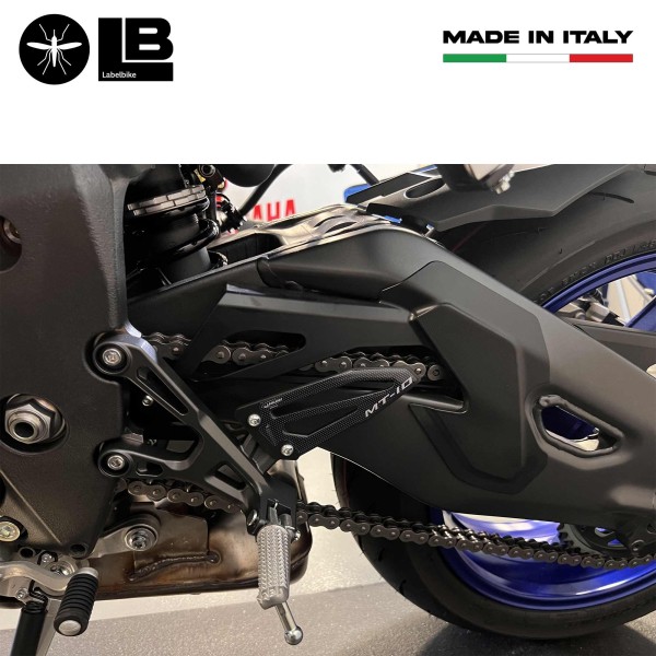 Stickers 3D Protectors motorbike footpegs compatible with Yamaha MT-10 SP