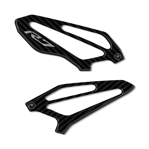 Pegatinas 3D Protectores estriberas moto compatible con Yamaha R7 2021-2025