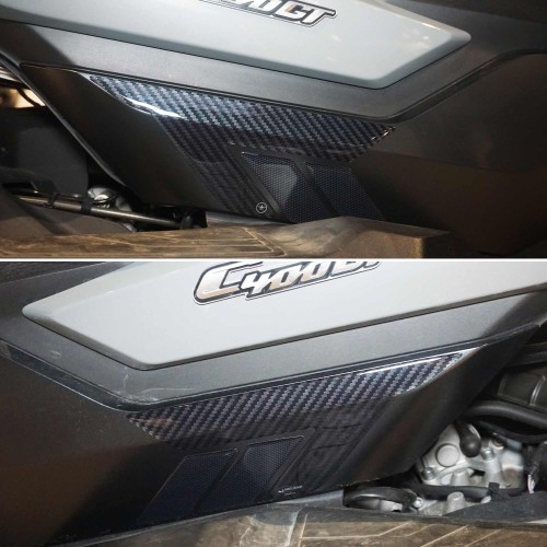 Pegatinas 3D Scooter reposapiés protectores compatibles con BMW C400GT