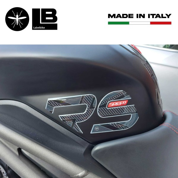 Pegatinas 3D Protectores de depósito compatibles con Triumph Speed Triple 1050 RS