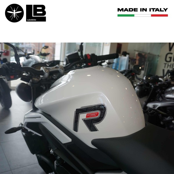 Pegatinas 3D protectores de depósito compatibles con Triumph Street Triple 765 R 2023