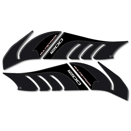 3D TANK PROTECTION ADHESIVES compatible MOTO DUCATI MULTISTRADA 1200 from 2015