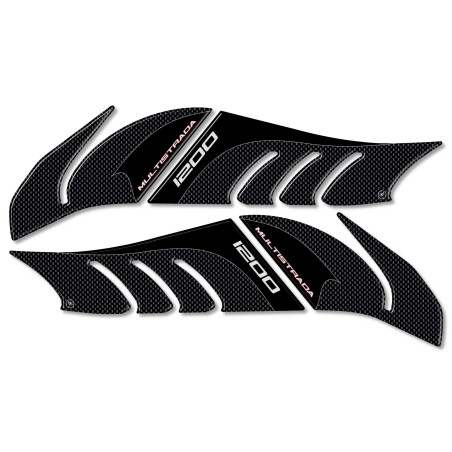 3D TANK PROTECTION ADHESIVES compatible MOTO DUCATISTRADA MULTISTRADA 1200 from 2015