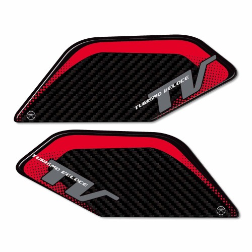 Stickers 3D Protecteurs de réservoir moto compatibles avec Mv Agusta Turismo Veloce 2