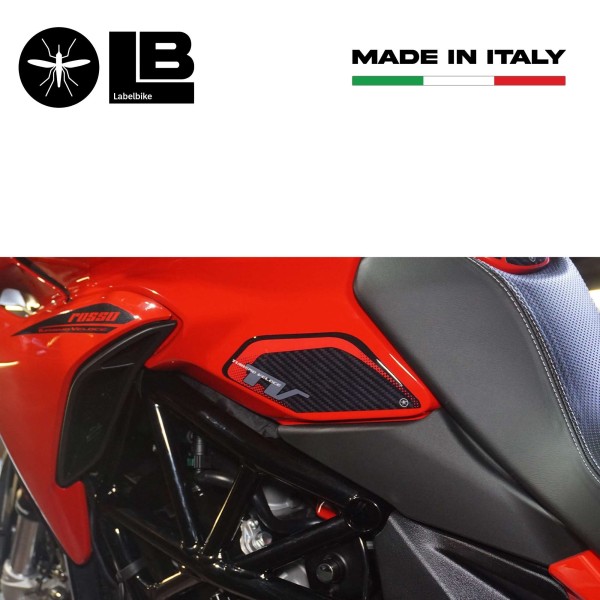Stickers 3D Motorcycle Tank Protectors compatible with Mv Agusta Turismo Veloce