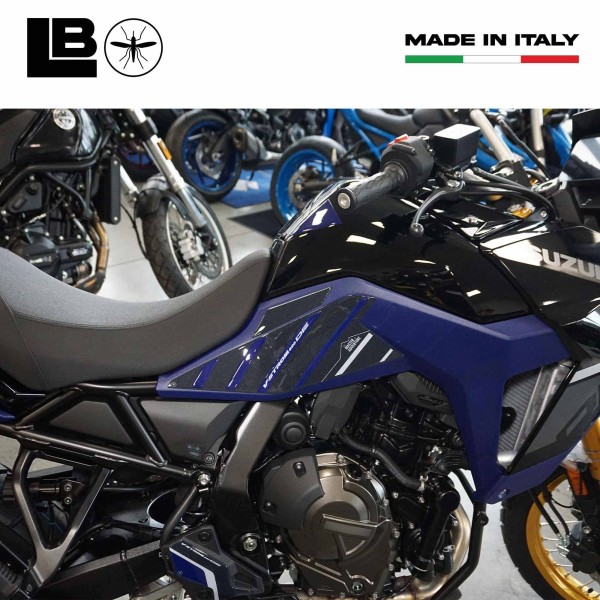 Pegatinas 3D bajo el asiento Protectores moto compatible con Suzuki V-Strom 800DE