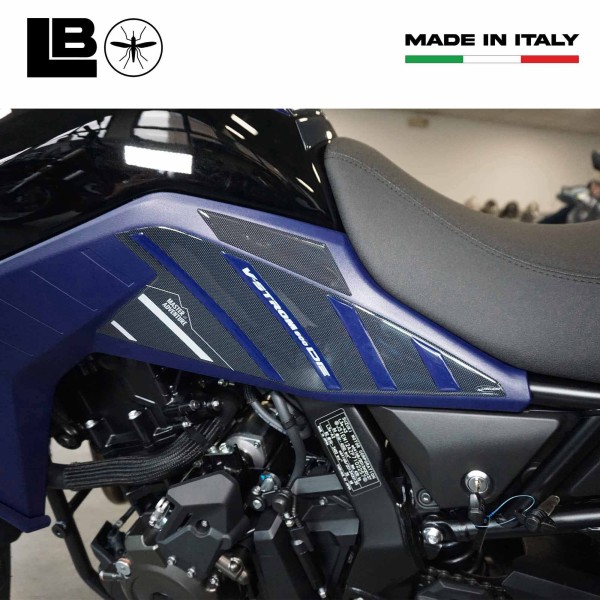 Aufkleber 3D unter Sitzbank Protektoren Motorrad kompatibel mit Suzuki V-Strom 800DE