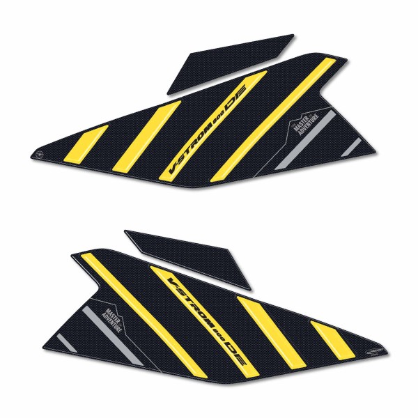 Stickers 3D Under Seat Protectors motorbike compatible with Suzuki V-Strom 800DE