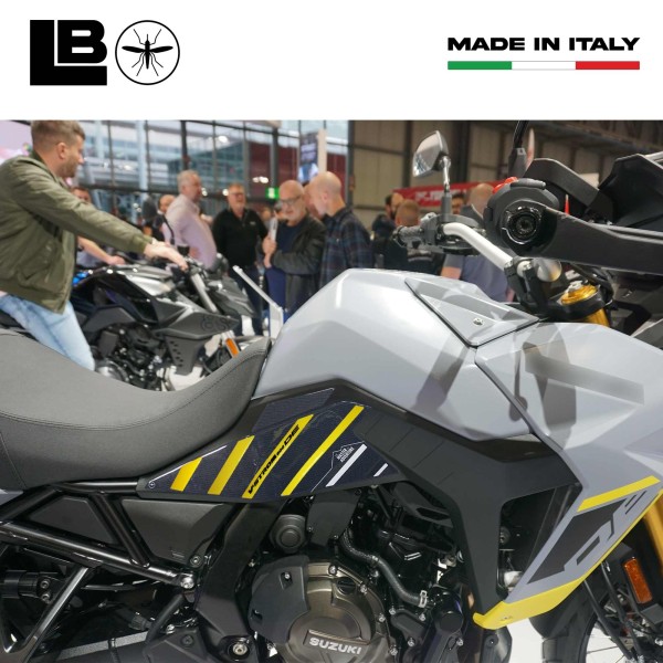 Autocollants 3D Protecteurs Sous Sièges moto compatibles avec Suzuki V-Strom 800DE