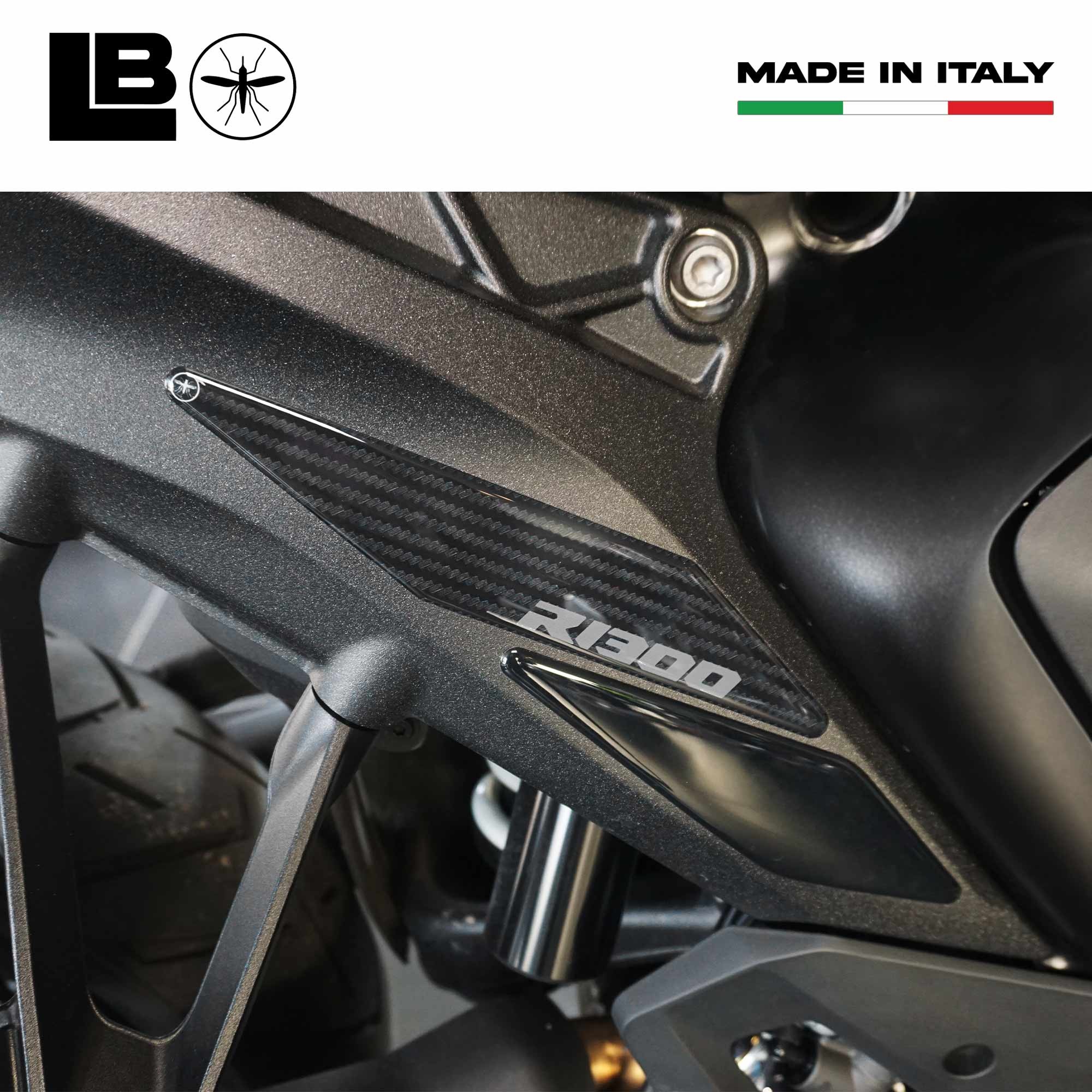 Labelbike Adesivi 3D Protezioni Paramani Per BMW R 1300 GS Adventure 2024 - Grigio, Made In Italy - Foto 4