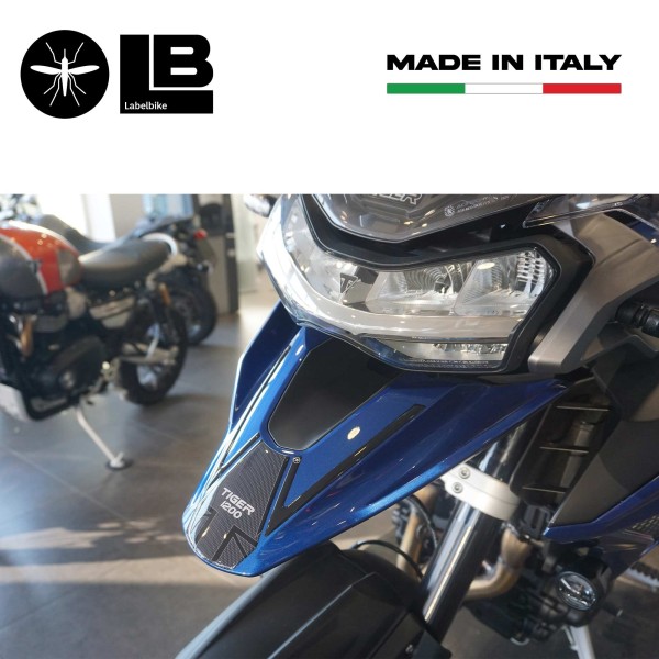 3D Frontnasenaufkleber passend für Triumph Tiger 1200 GT und Rally