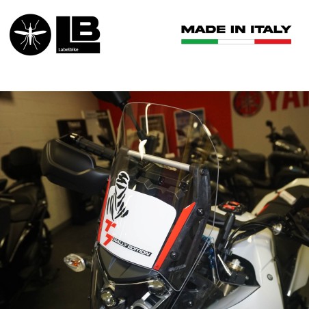 Stickers 3D Screen protector motorbike compatible with Yamaha Tenere 700 Rally Edition 2022