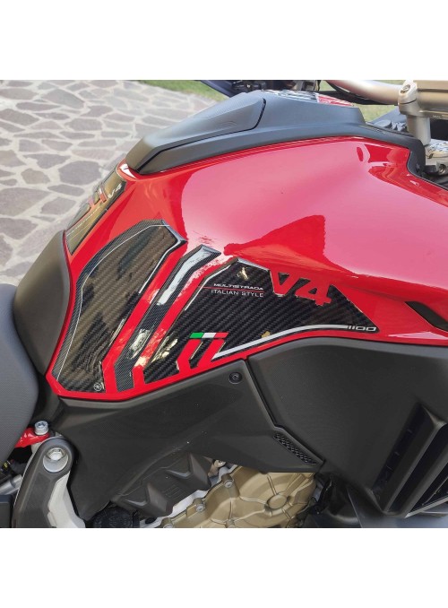 Adesivi 3D Protezioni Laterali compatibili con Ducati Multistrada V4 2021