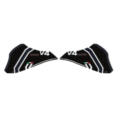 Stickers 3D Protecteurs Latéraux compatibles avec Ducati Multistrada V4 2021-2025 2