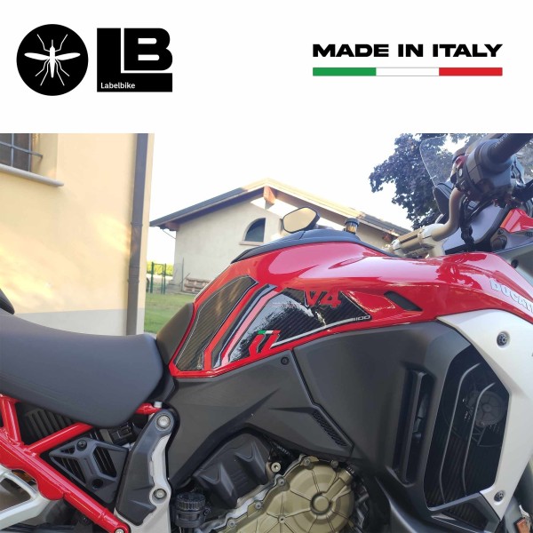Stickers 3D Protecteurs Latéraux compatibles avec Ducati Multistrada V4 2021-2025