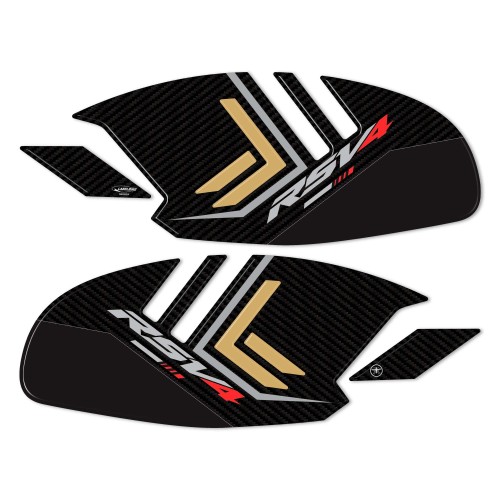 3D Stickers Tank side protectors compatible with Aprilia RSV4 2021-2023 2
