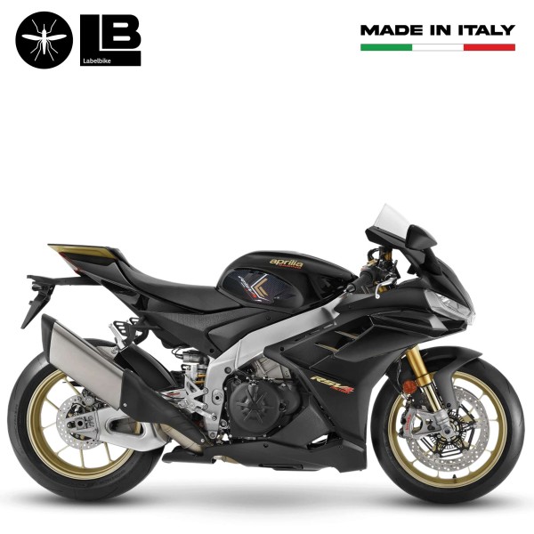 Stickers 3D Protections latérales de réservoir compatibles avec Aprilia RSV4 2021-2023