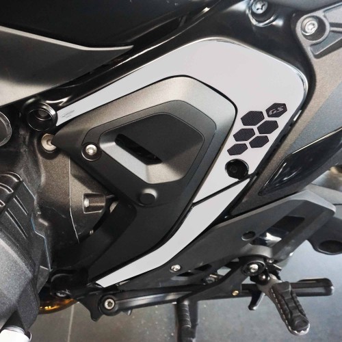 Aufkleber 3D Seitenprotektoren Motorradrahmenbereich kompatibel mit BMW R1300GS