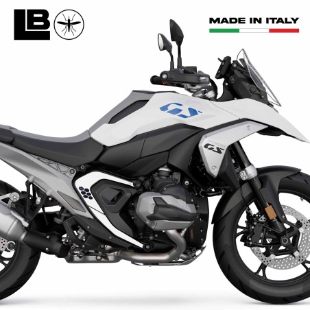 Aufkleber 3D Seitenprotektoren Motorradrahmenbereich kompatibel mit BMW R1300GS