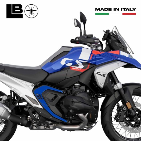 Aufkleber 3D Seitenprotektoren Motorradrahmenbereich kompatibel mit BMW R1300GS