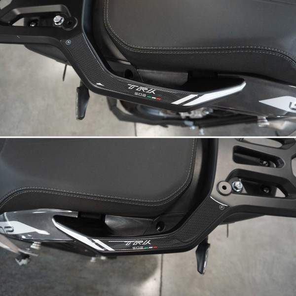 3D Stickers Passenger Handles compatible with Benelli TRK 502 502X