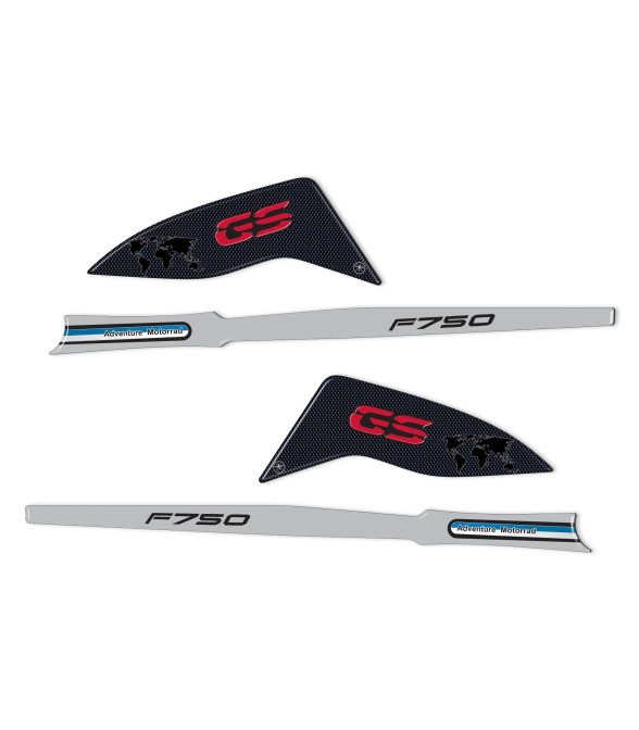 Pegatinas 3D Guardamanos compatibles con BMW F750 GS 2018-2023