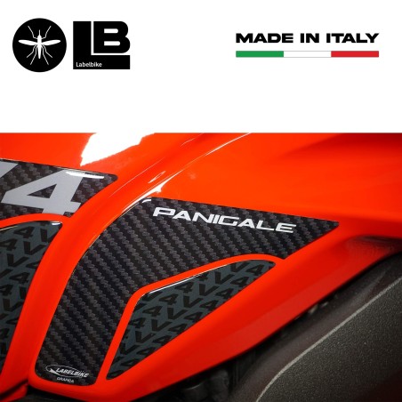 3D Tank Side Stickers compatible avec Ducati Panigale V4 2018-2021