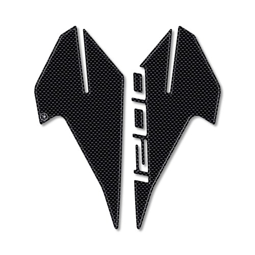 CARBON 3D SIMIL CARBON ADHESIVES for DUCATI MULTISTRADA 1200 up to 2012