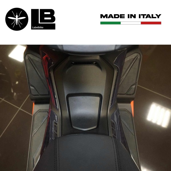 3D stickers centre tunnel side area compatible with Honda Forza 125 2022-23