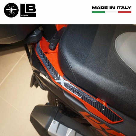 Stickers Gel 3D Poignées 3D avec BAULET compatible avec Kymco DTX 360 125 300 350
