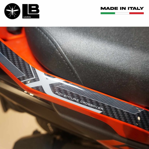 Αυτοκόλλητα 3D Gel 3D χειρολαβές με BAULET συμβατά με Kymco DTX 360 125 300 350