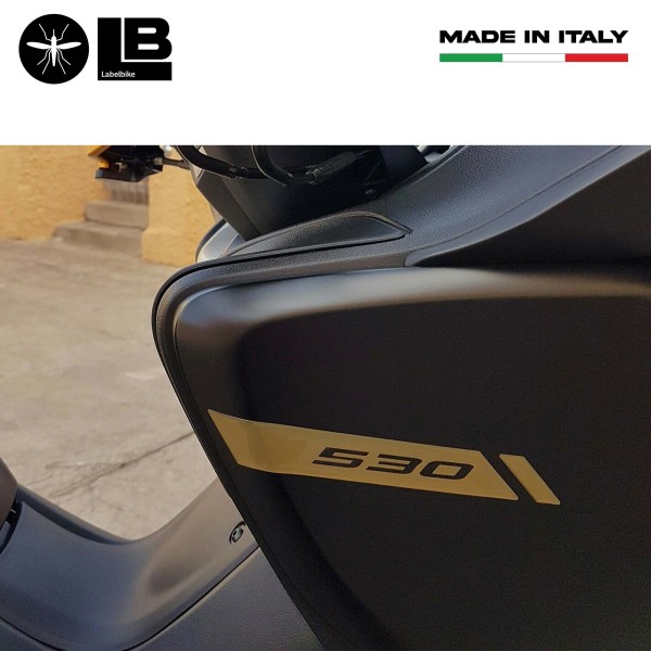3D GEL ADHESIVES CARENE protectors scooter compatible YAMAHA TMAX 530 2017-2019